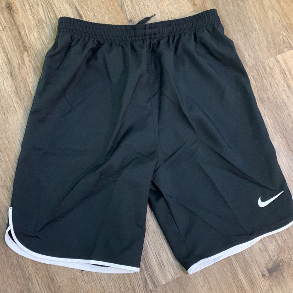Like new Nike black soccer shorts
